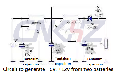 6 3V 至 +5V、+12V 電路 6 3V 至 +5V、+12V 電路